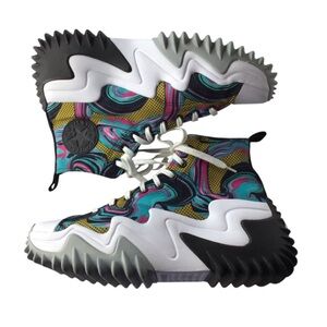 Converse Run Star Motion Platform High '90s Marbled Sneaker Size 12.5